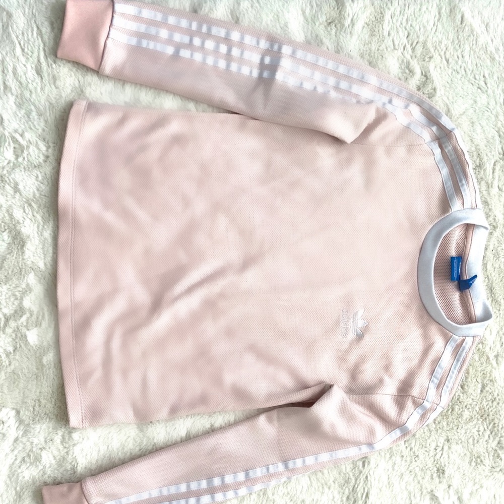 Pink Adidas Crewneck